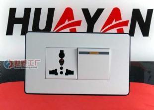 供應(yīng)二位多功能插座墻壁開(kāi)關(guān) 暗裝面板的電工電氣優(yōu)選方案